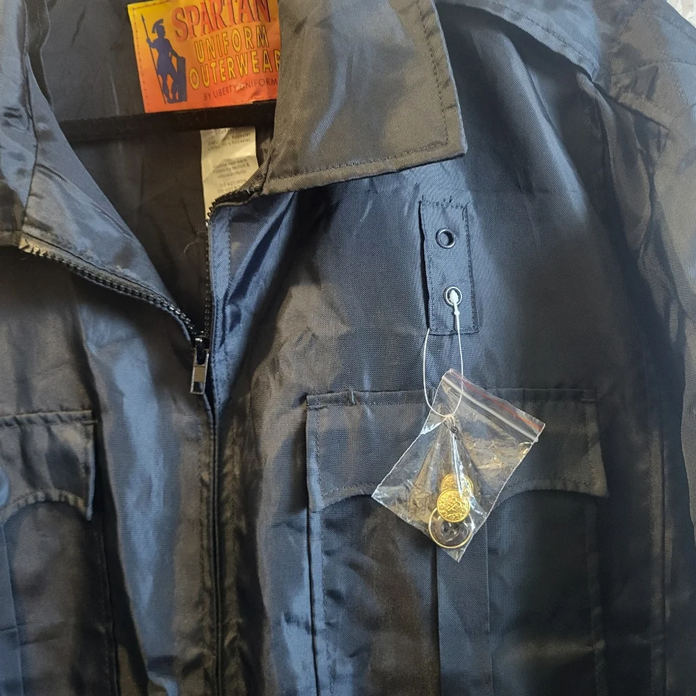 Spartan Uniform Outerwear Men's, Navy Blue, Size L‎